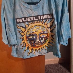 Sublime Crop Top Tee 40 Oz To Freedom Cover